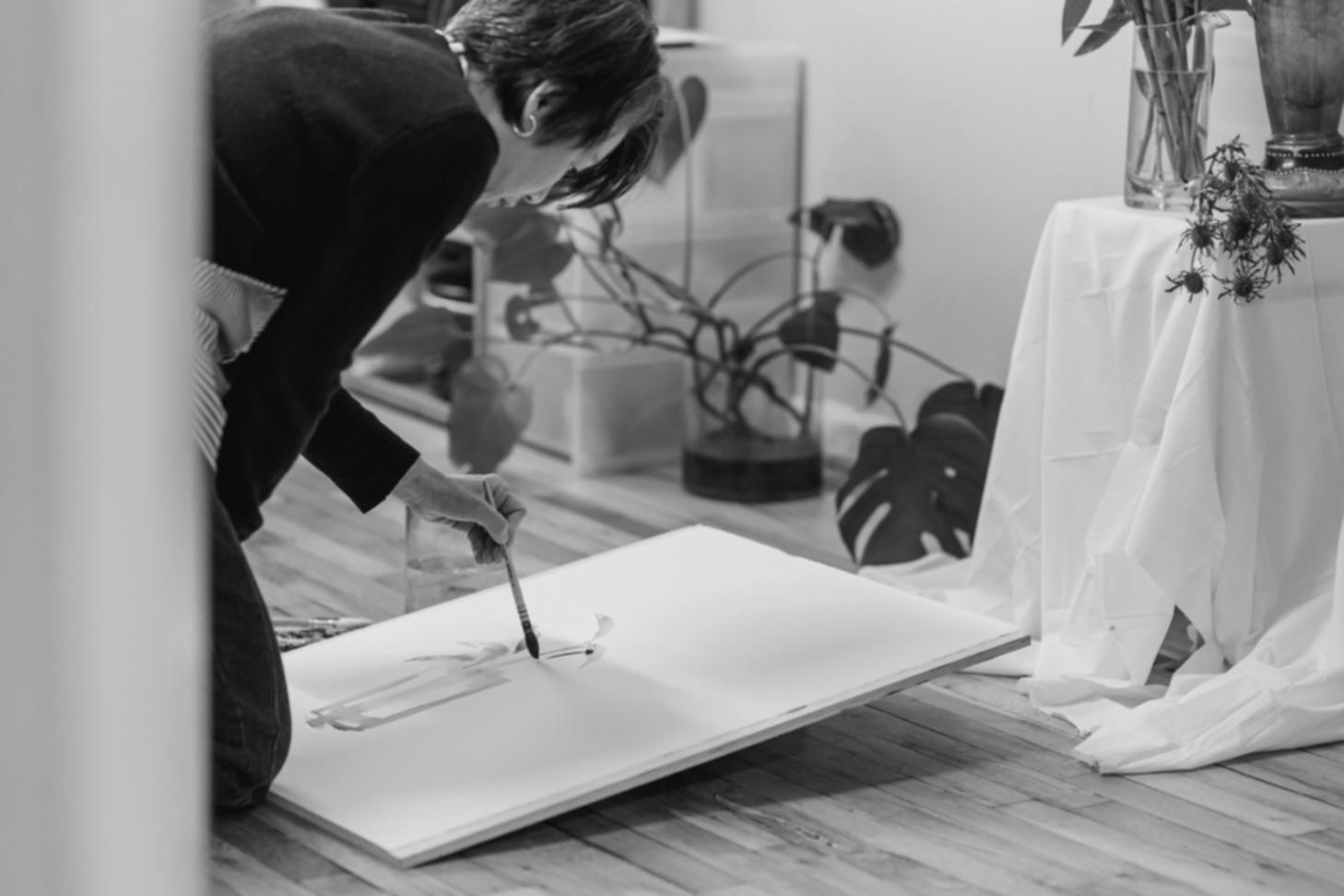 Digitale Illustration Workspace mit professionellen Tools